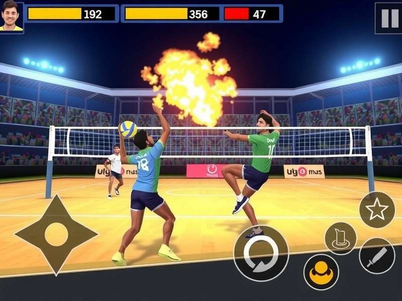 Punjab Volley Elite Game Screenshot